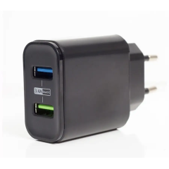 СЗУ OLMIO USB 3.4A Smart IC черное