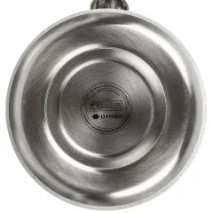 Чайник со свистком Daniks GS-04049H, индукция, нерж., белый мрамор, 2,7 л.(430550)