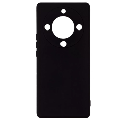 Бампер Honor X9a 5G ZIBELINO Soft Matte черный с микрофиброй