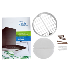 Воздухоочиститель OASIS UV-50G (*7) черное стекло
