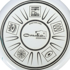 Кастрюля Сантэкс, Шейк, эмаль, индукция , 3л, бело-бирюзовая, 1-2430111 (337839)