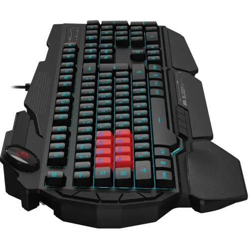 Клавиатура A4Tech Bloody B318 LED черный