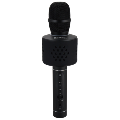Микрофон вокальный Bluetooth TESLER KM-50B караоке черный
