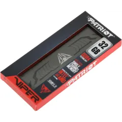 Память DDR4 32768Mb 3200MHz Patriot PVS432G320C6 Viper Steel RTL Gaming PC4-25600 CL16 288-pin 1.35В