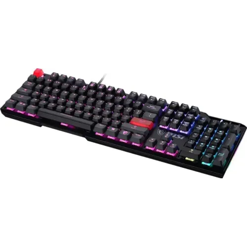 Клавиатура MSI VIGOR GK41 DUSK LR RU LED черный/серый (S11-04RUB01-CLA)