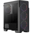 Корпус Aerocool Ore Saturn FRGB-G-BK-v1 черный без БП ATX 3x120mm 2xUSB2.0 1xUSB3.0 audio bott PSU ORE FRGB-G-BK-V1