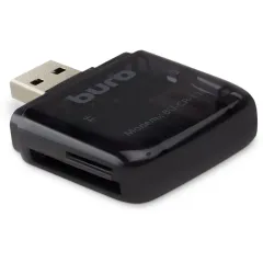 Карт-ридер Buro BU-CR-110 черный
