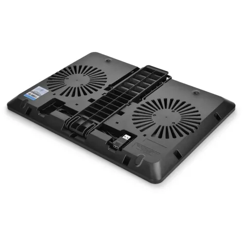 Подставка для ноутбука Deepcool U PAL пластик ABS черный