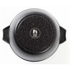 Кастрюля Мечта Гранит black Induction, алюм., индукция, 3 л., с крышкой (43802И)