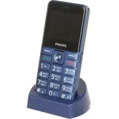 Сотовый телефон Philips E207 DS синий