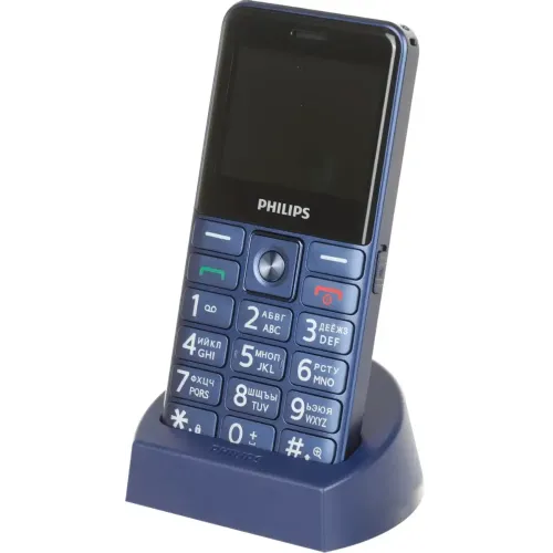 Сотовый телефон Philips E207 DS синий
