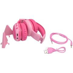 Гарнитура Bluetooth PERFEO PF-B4862 KIDS розовый