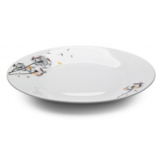Тарелка фарфор, Apollo Buque, обеденная, круглая, 23 см (BUQ-23)(479096)