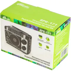Радиоприемник RITMIX RPR-171 черный