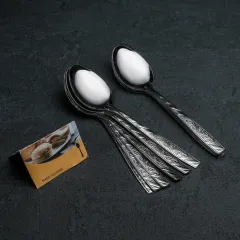 Ложка столовая, набор, «Паритто», нерж., h=19 см, 12 пр.(3899495)