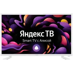 TV LCD 32" YUNO ULX-32TCSW2234 SMART TV белый