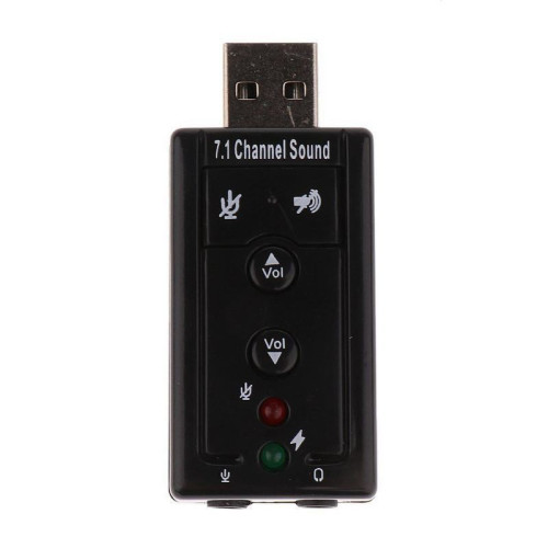 Звуковая карта USB Sound Card 7.1 Channel Sound, USB 2.0