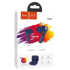 Гарнитура Bluetooth HOCO ES34 Pleasure TWS (Blue)