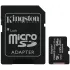 Карта micro-SD 64 GB Kingston Class10 CanvasSelect Plus + adapter