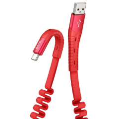 Кабель USB 3.0 A вилка - microUSB 1.2 м Hoco U78 Red
