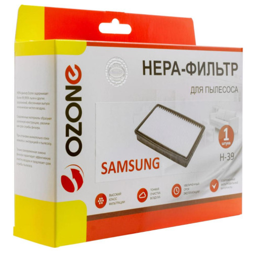 Хепа-фильтр OZONE H-39 Samsung SC51…, SC53…, SC54… (DJ63-00433A)
