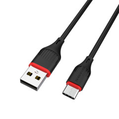 Кабель USB 2.0 A вилка - Type-C 1 м Borofone BX17 Enjoy черный