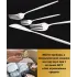 Набор столовых приборов Madelawehome, 30 пр., круг, сталь