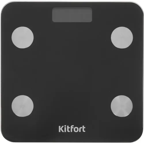 Весы напольные электронные умные Kitfort КТ-805 черный