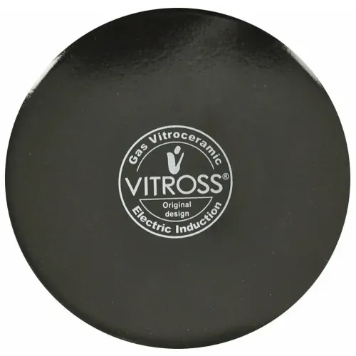 Кастрюля VITROSS Iseberg, эмаль, индукция, мокрый асфальт, 2 л.(8SD165S)