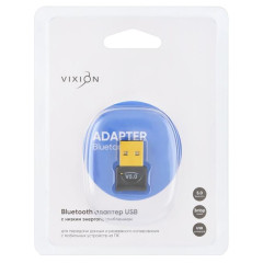 Контроллер Bluetooth Vixion USB 3.0 (BT v5.0) черный