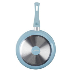 Сковорода PERFECTO LINEA Cook&Fun, Ф22х5.3 см,, голубая (55-220220)(*5)