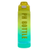Бутылка для воды спортивная PH BOTTLE, зелено-желтая, 1000 мл.