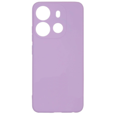 Бампер Tecno Spark Go 2023/Pop 7 Pro ZIBELINO Soft Matte сиреневый защита камеры