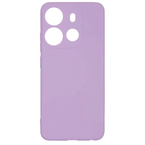 Бампер Tecno Spark Go 2023/Pop 7 Pro ZIBELINO Soft Matte сиреневый защита камеры