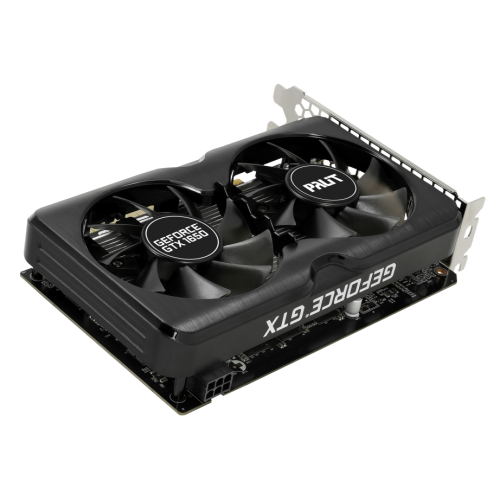 Видеокарта Palit PCI-E PA-GTX1650 GP OC 4G D6 NV GTX1650 4096Mb 128 GDDR6 1410/12000/HDMIx1/DPx2/HDC NE61650S1BG1-1175A