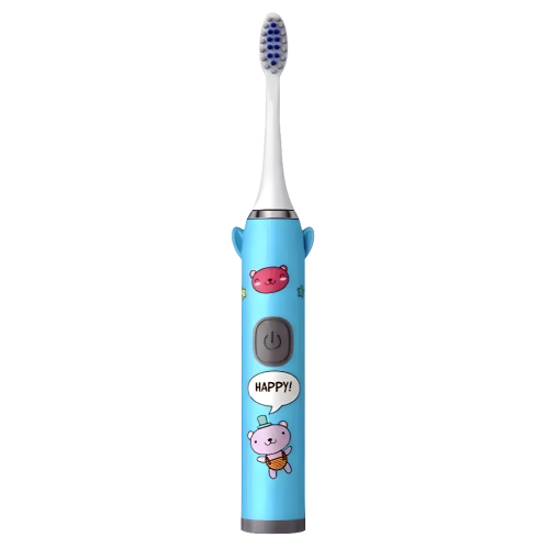 Зубная щетка Smart kids toothbrush, голубая (844682410)