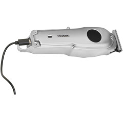 Машинка для стрижки Hyundai H-HC7111 серебристый/черный (акб)