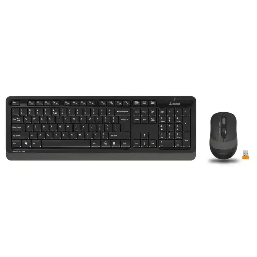 Клавиатура + Мышь A4 Fstyler FG1010  клав:черный/серый мышь:черный/серый USB Multimedia (*7)
