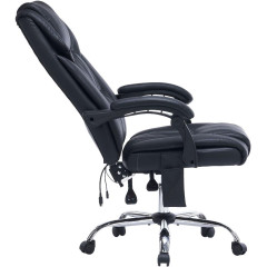 Кресло игровое Cactus CS-CHR-OC02M-BK черный эко.кожа