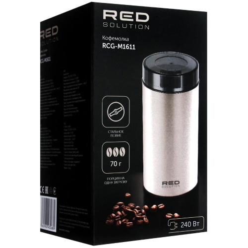 Кофемолка RED Solution RCG-M1611 бежевый