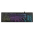 Клавиатура Oklick 490ML LED черный