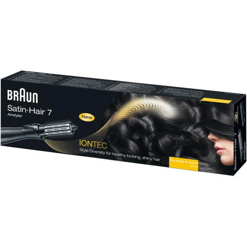 Фен-расческа Braun AS720 черный