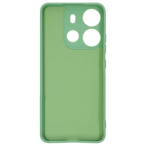 Бампер Tecno Spark Go 2023/Pop 7 Pro ZIBELINO Soft Matte оливковый с микрофиброй