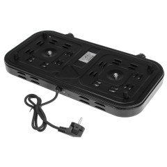 Настольная электроплита SAKURA ПЭ-04В черная (диск 2)