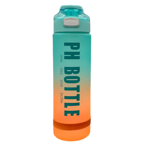 Бутылка для воды спортивная PH BOTTLE, оранжевый неон, 1000 мл.