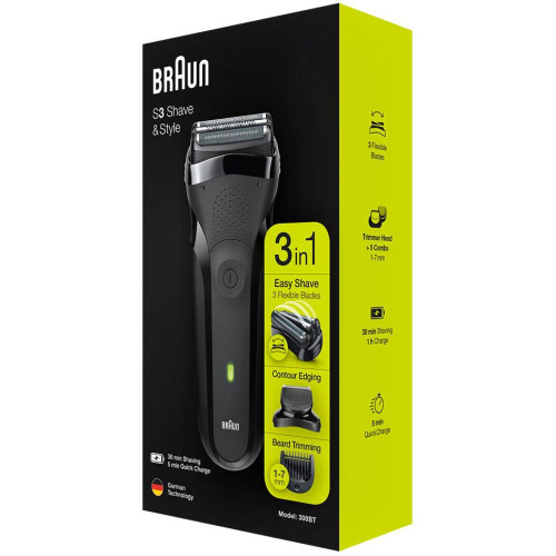 Бритва BRAUN 300BT Shave&Style