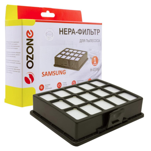 Хепа-фильтр OZONE H-03W моющийся Samsung SC-65