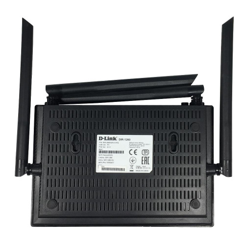 Маршрутизатор D-Link DIR-1260/RU/R1A 10/100/1000BASE-TX/4G черный