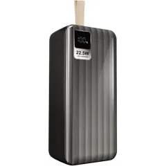 Повербанк 40000 мАч Gurdini Speed Seris LCD+PD 20 W+ QC 22,5W 2 USB Type C