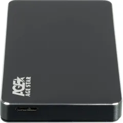 Внешний корпус AgeStar 3UB2AX1 USB3.0 алюминий черный